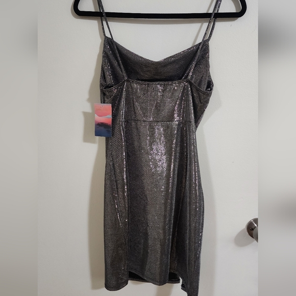 Elegant Silver Dress - Picture 2 of 5